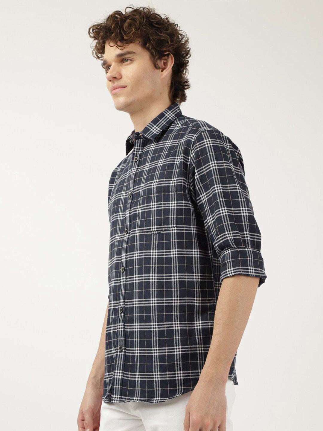 Shop Men Check Shirt Online.