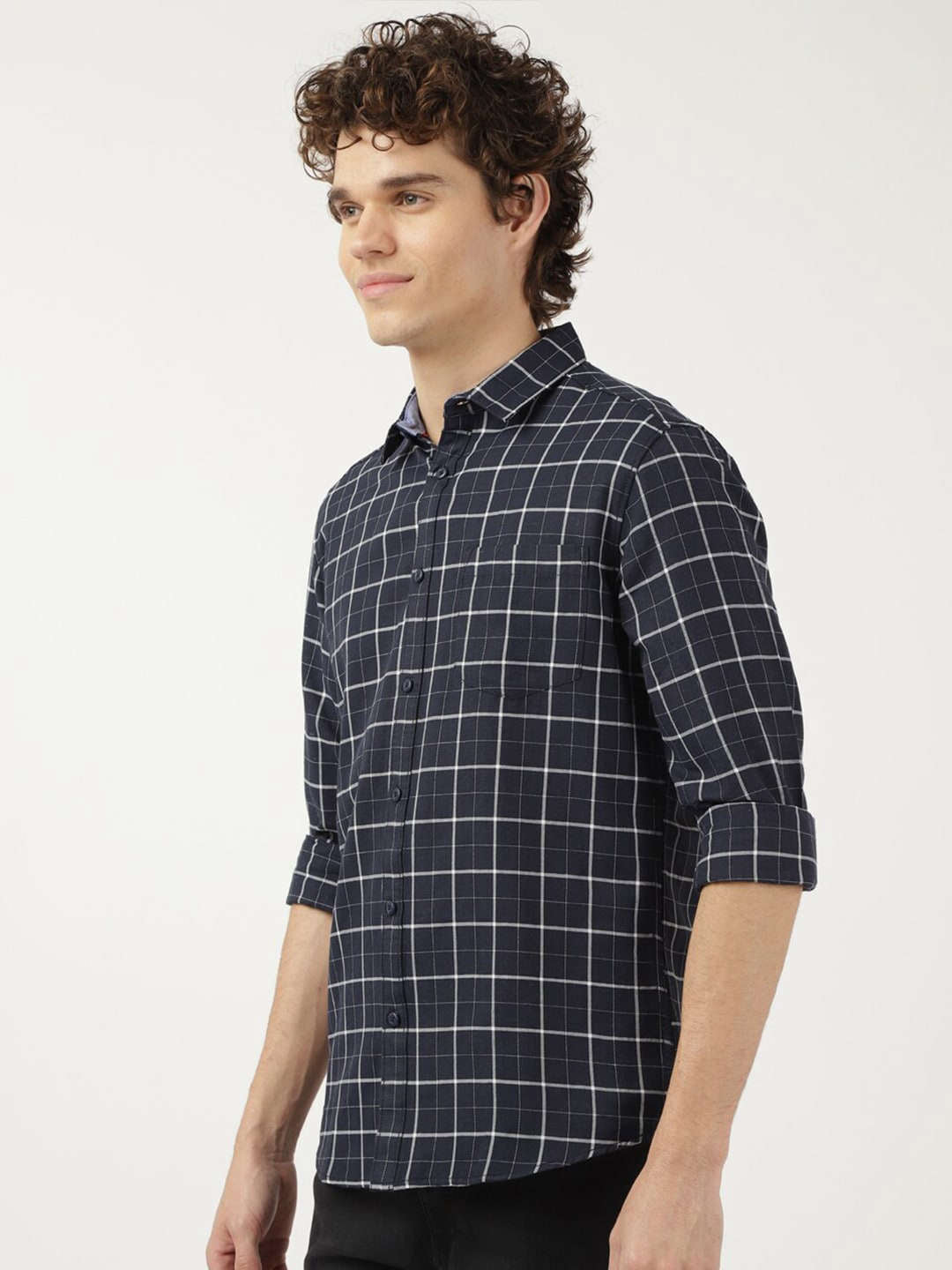 Shop Men Check Shirt Online.