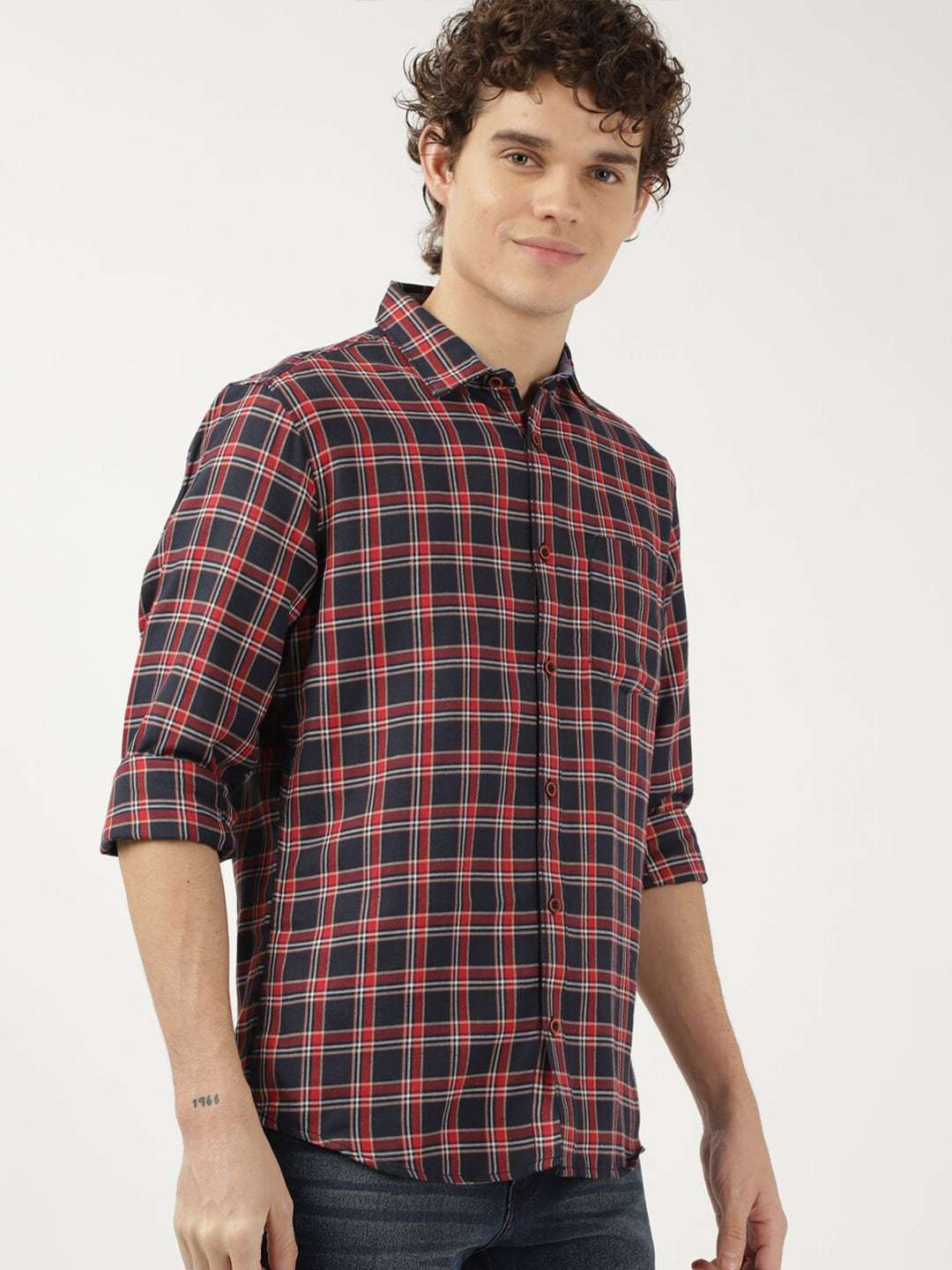 Shop Men Check Shirt Online.