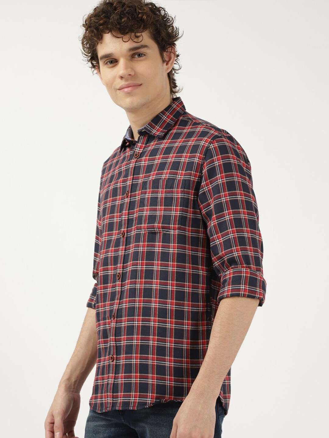 Shop Men Check Shirt Online.