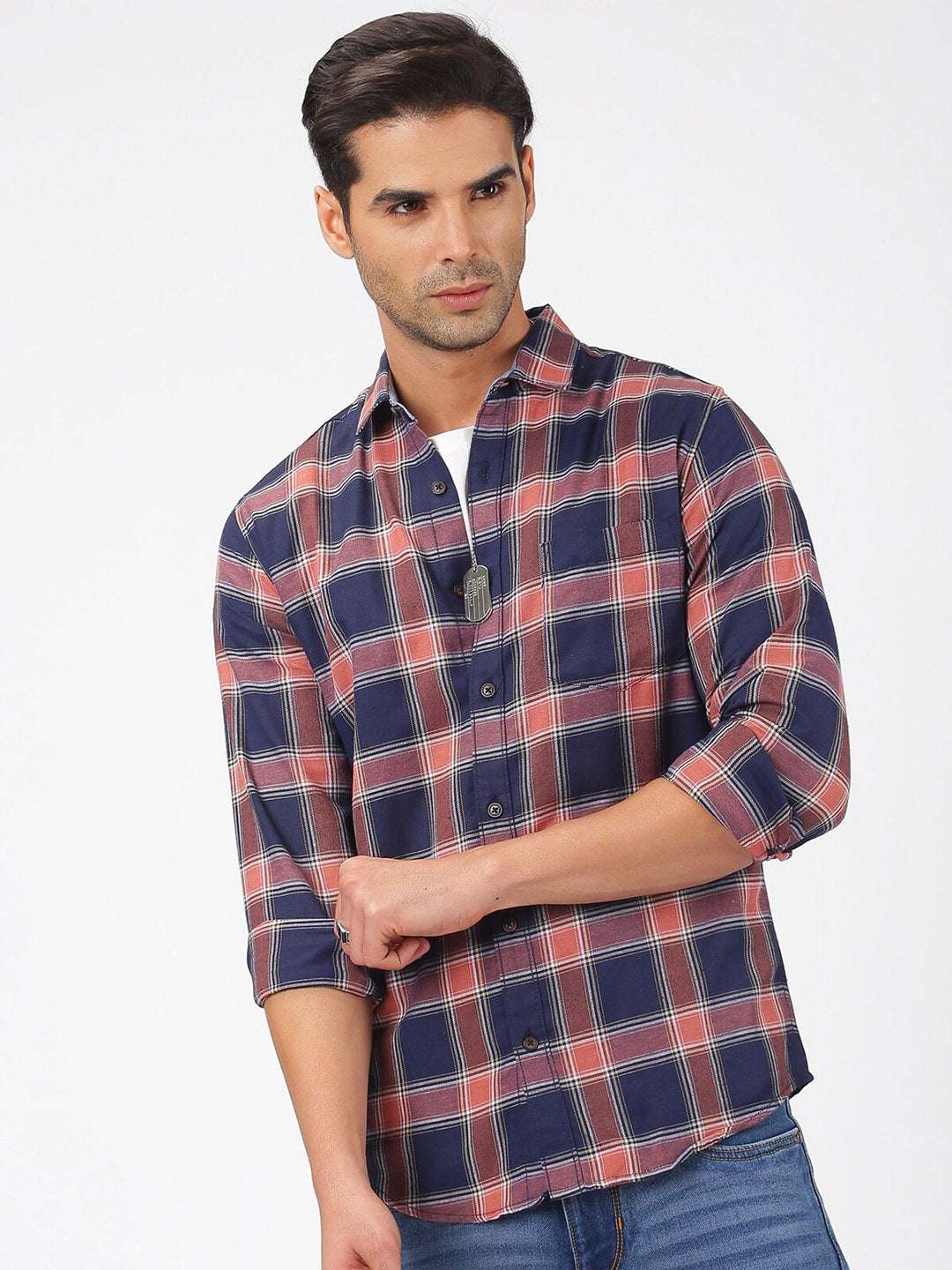 Shop Men Check Shirt Online.