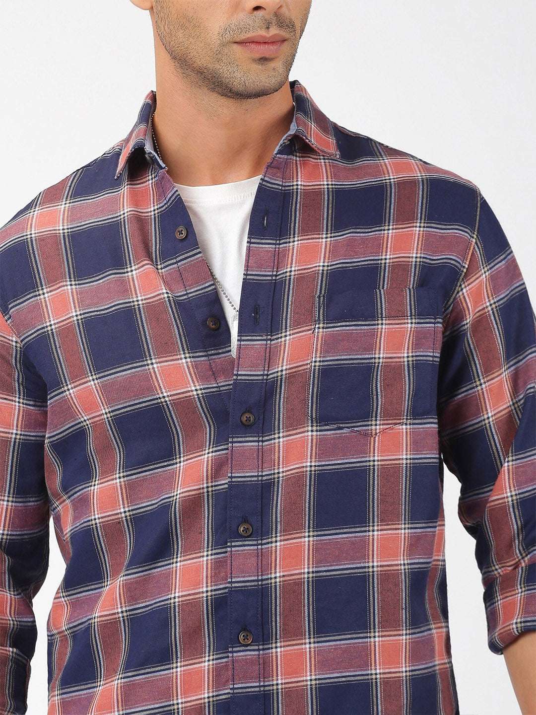 Shop Men Check Shirt Online.