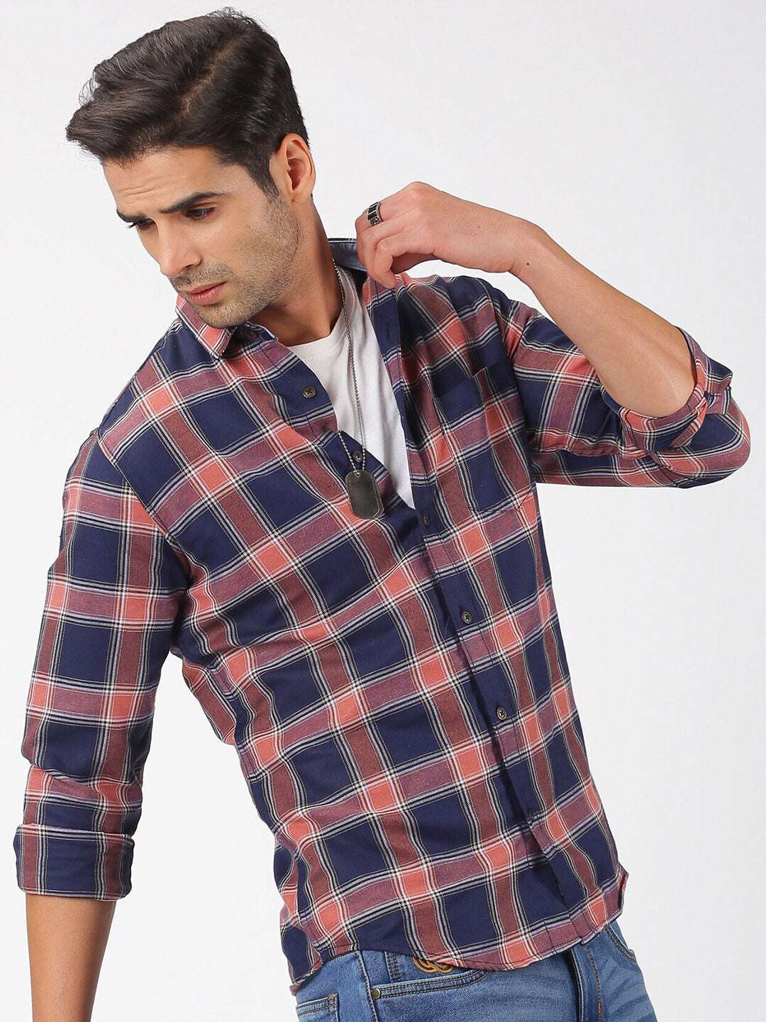 Shop Men Check Shirt Online.