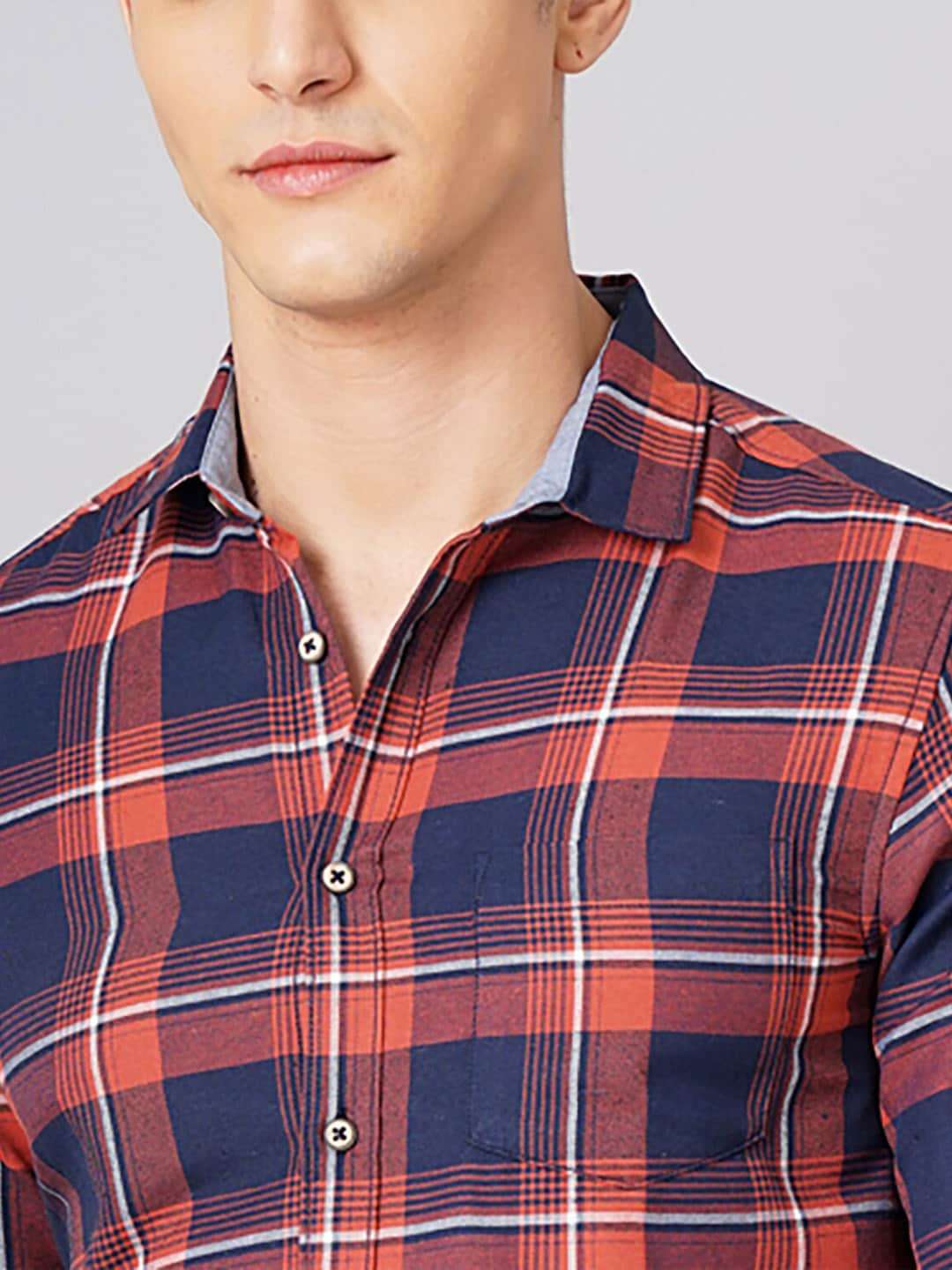 Shop Men Check Shirt Online.