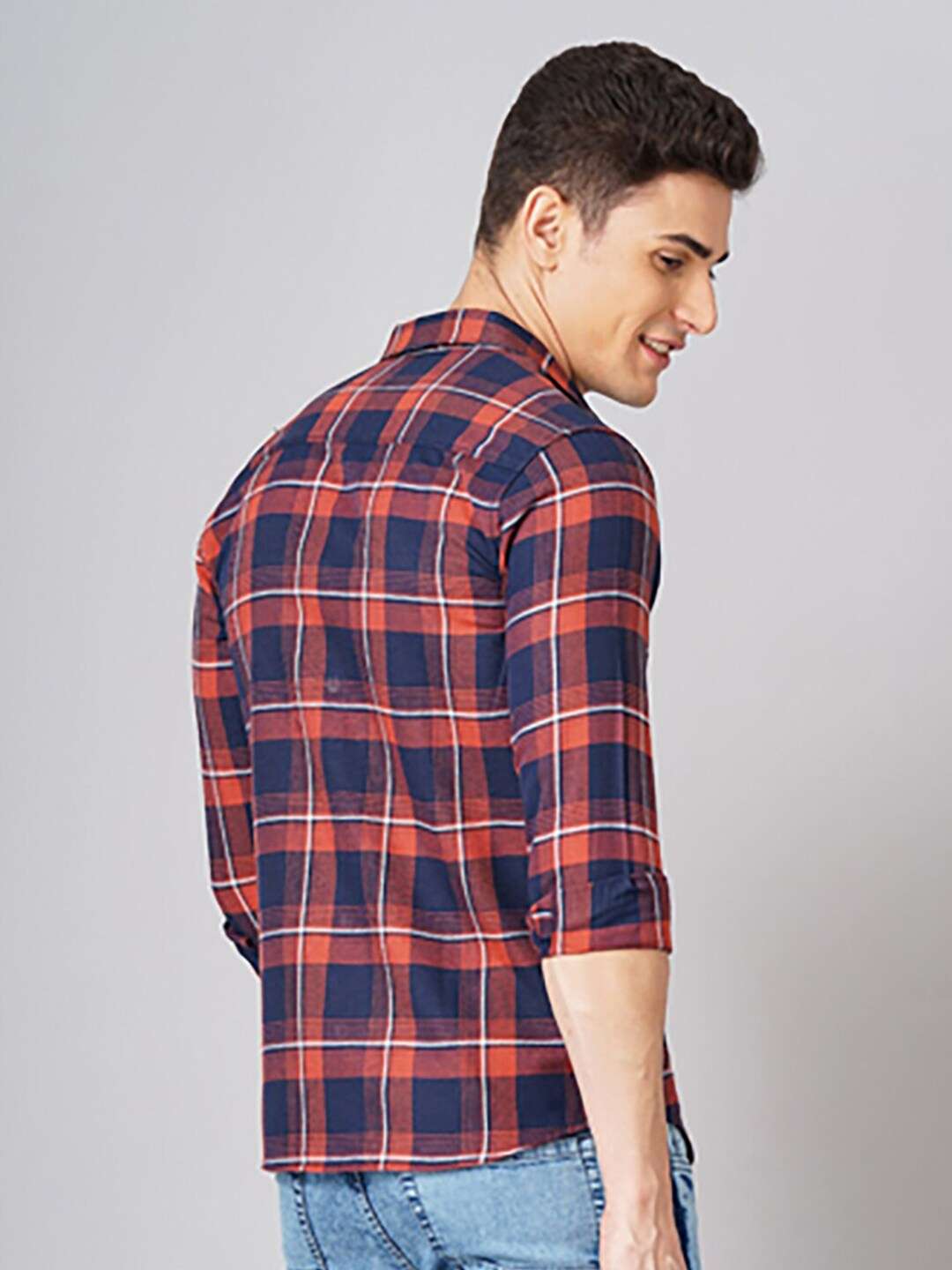 Shop Men Check Shirt Online.