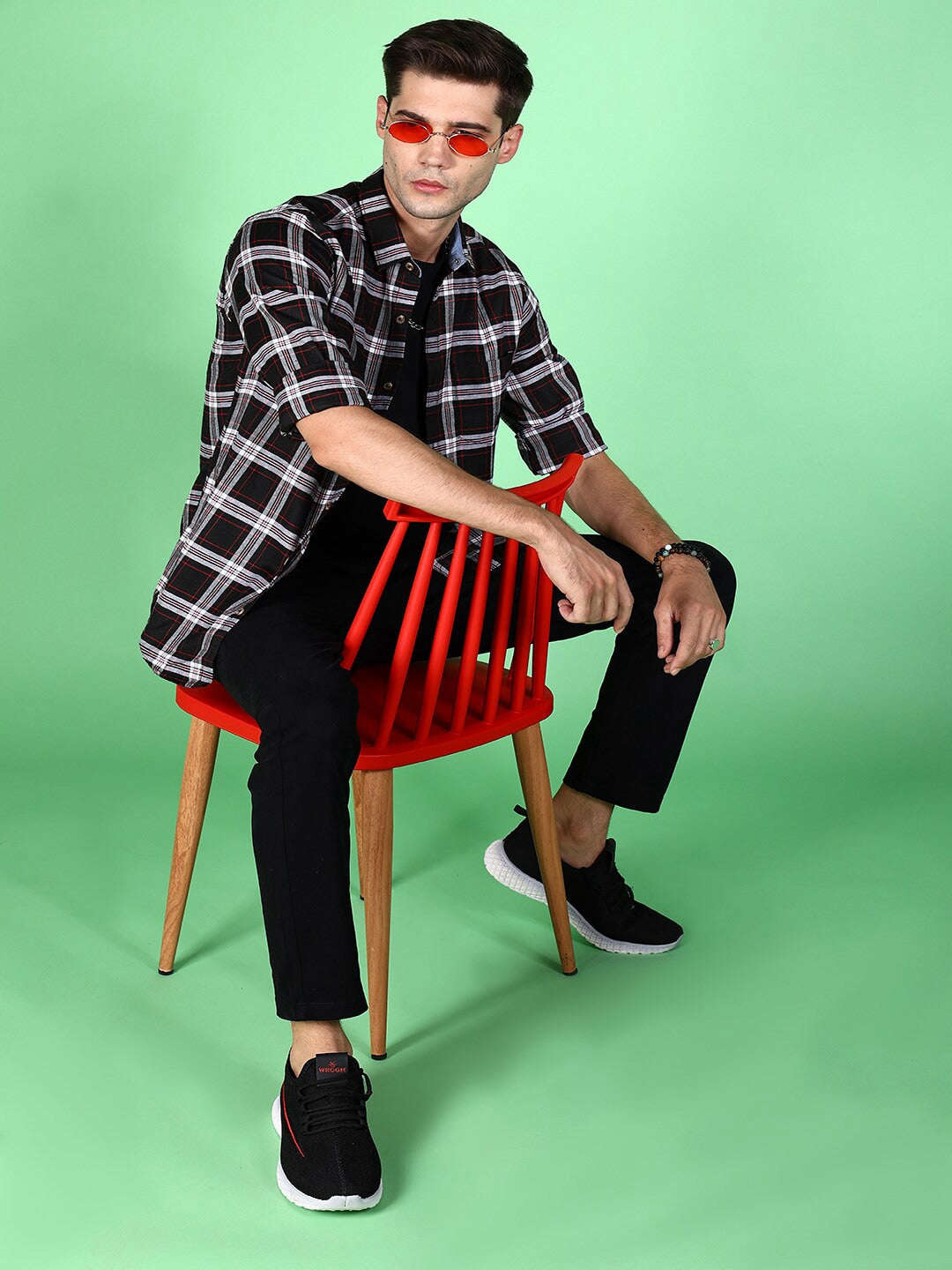 Shop Men Checkered Shirt Online.