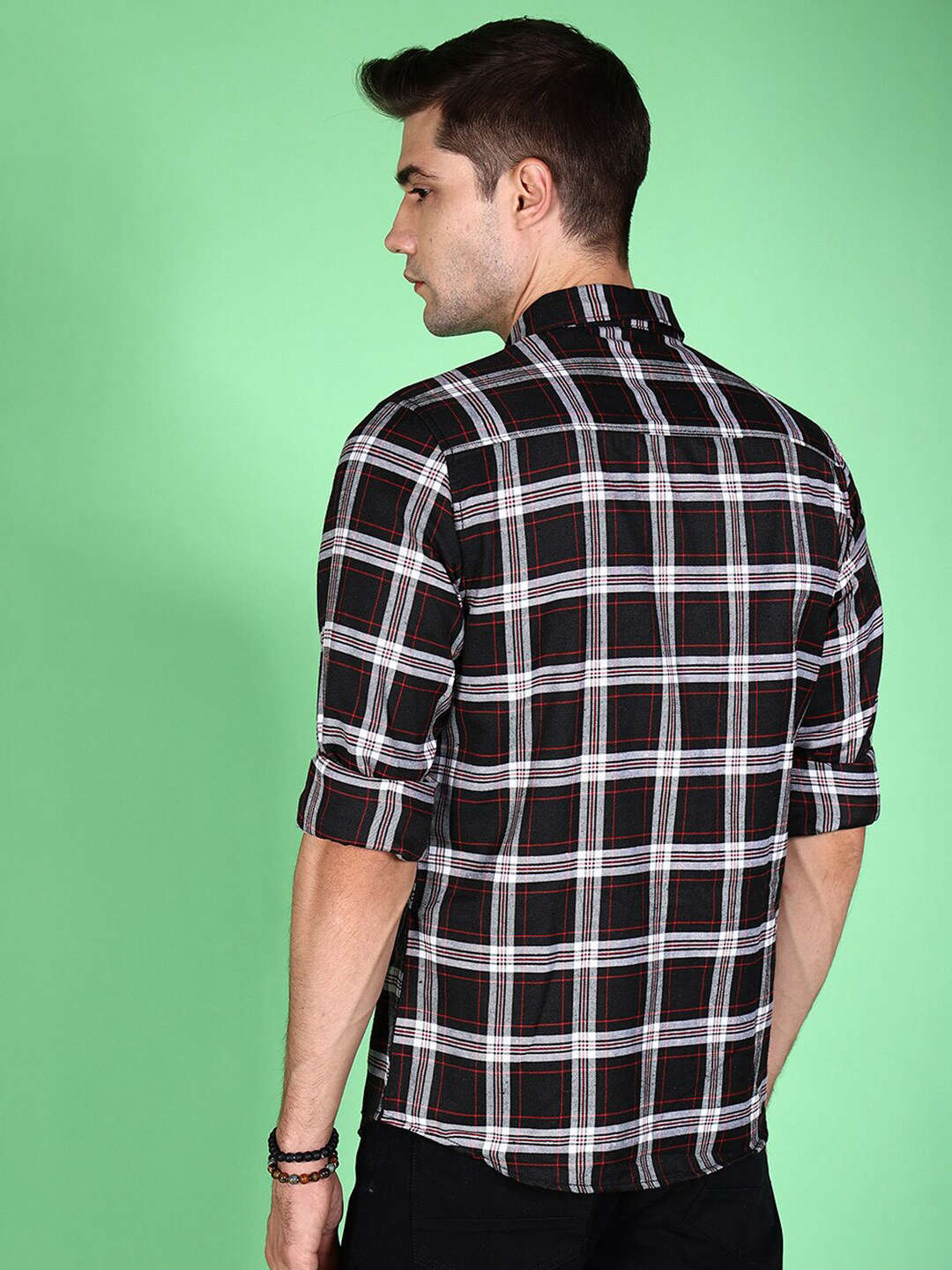 Shop Men Checkered Shirt Online.