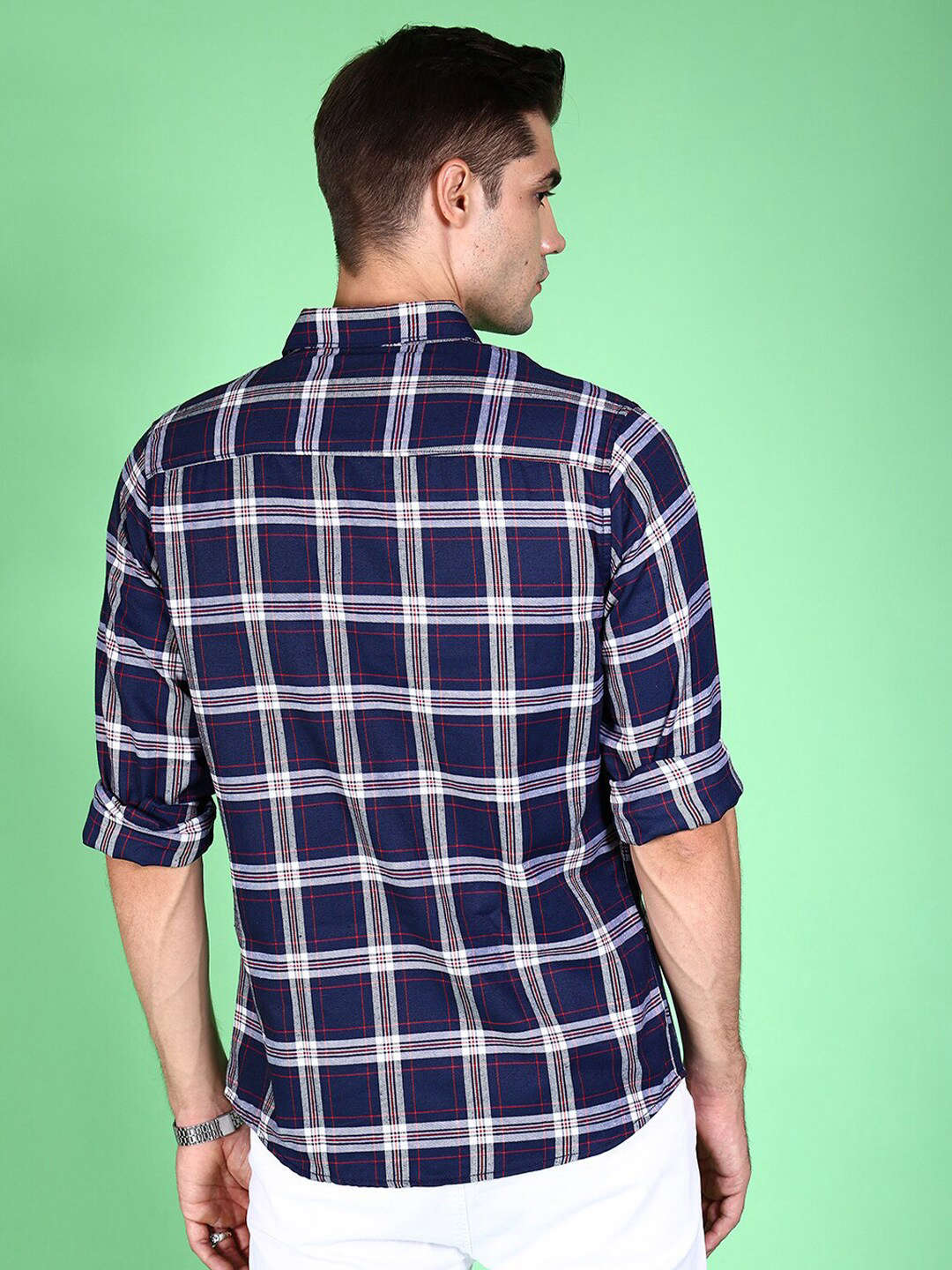 Shop Men Checkered Shirt Online.