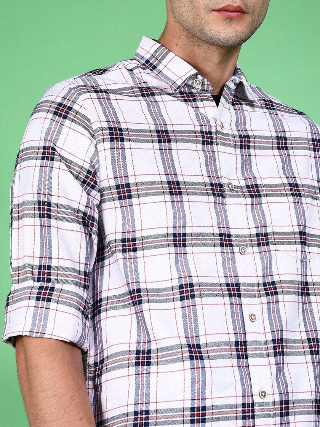 Shop Men Checkered Shirt Online.