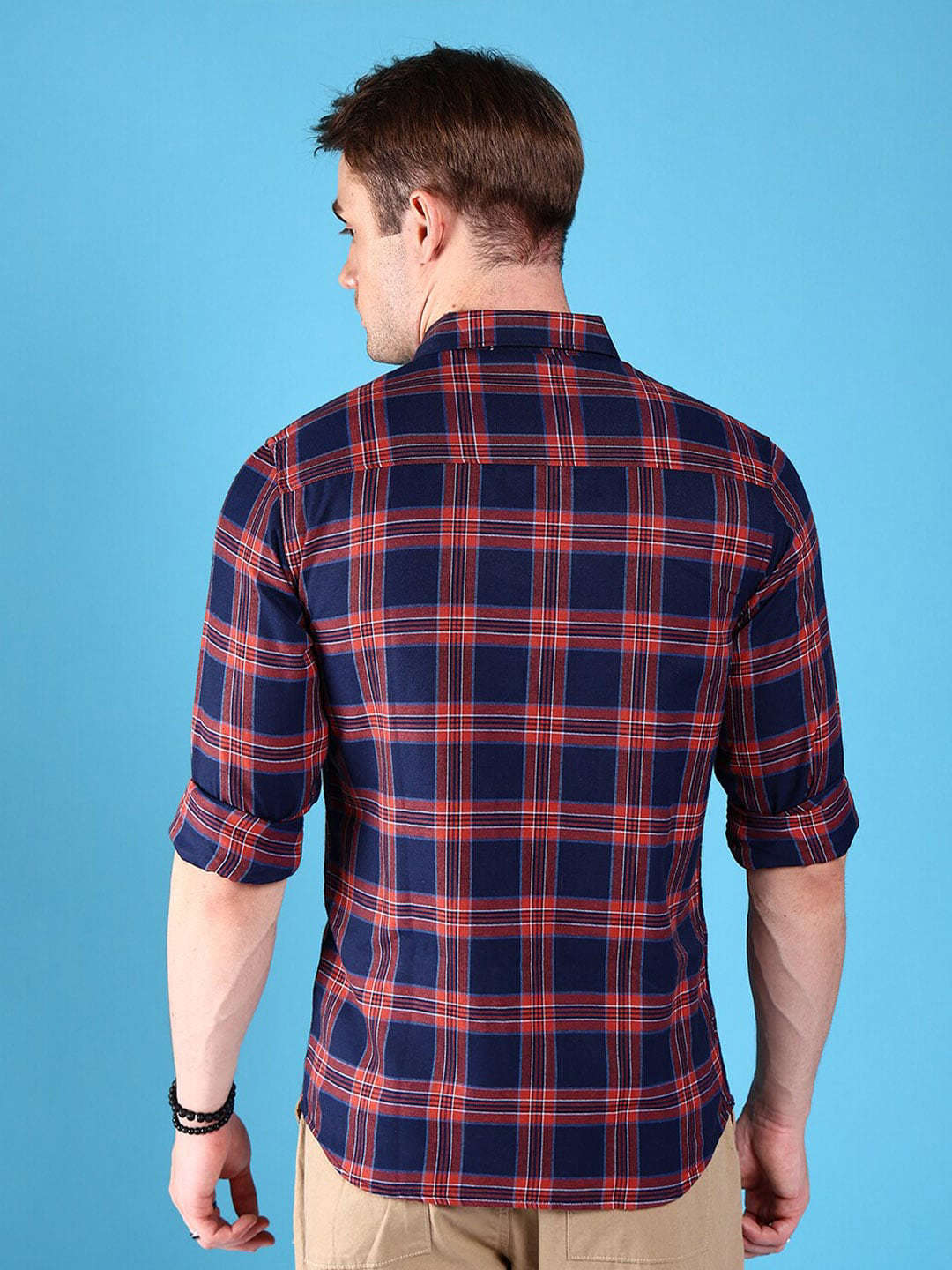 Shop Men Checkered Shirt Online.