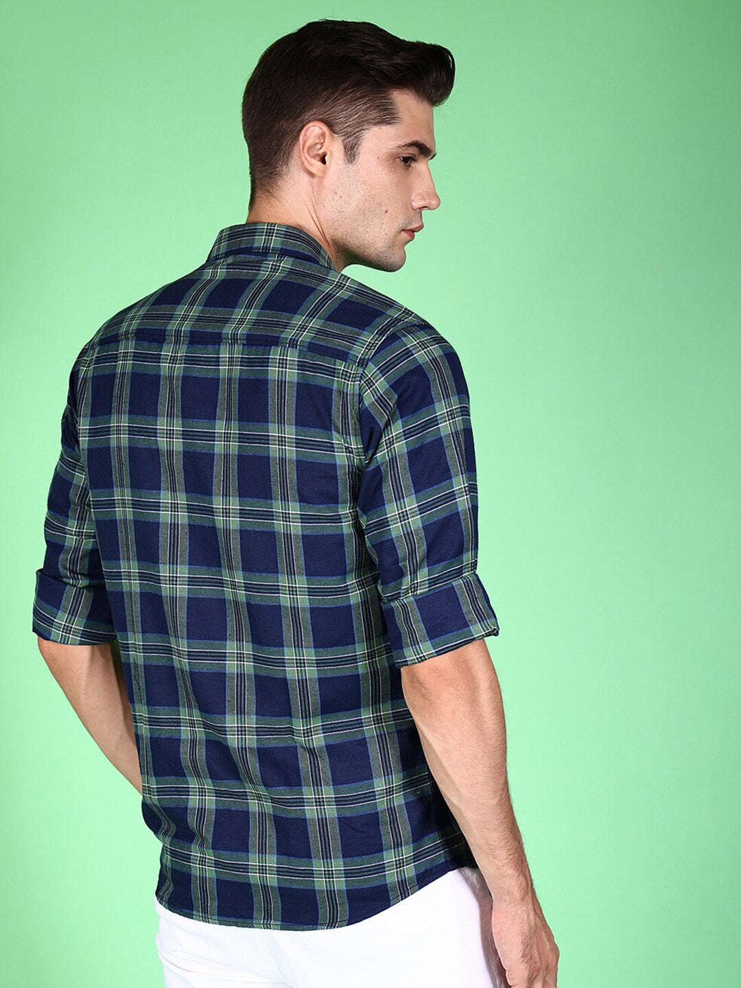 Shop Men Checkered Shirt Online.