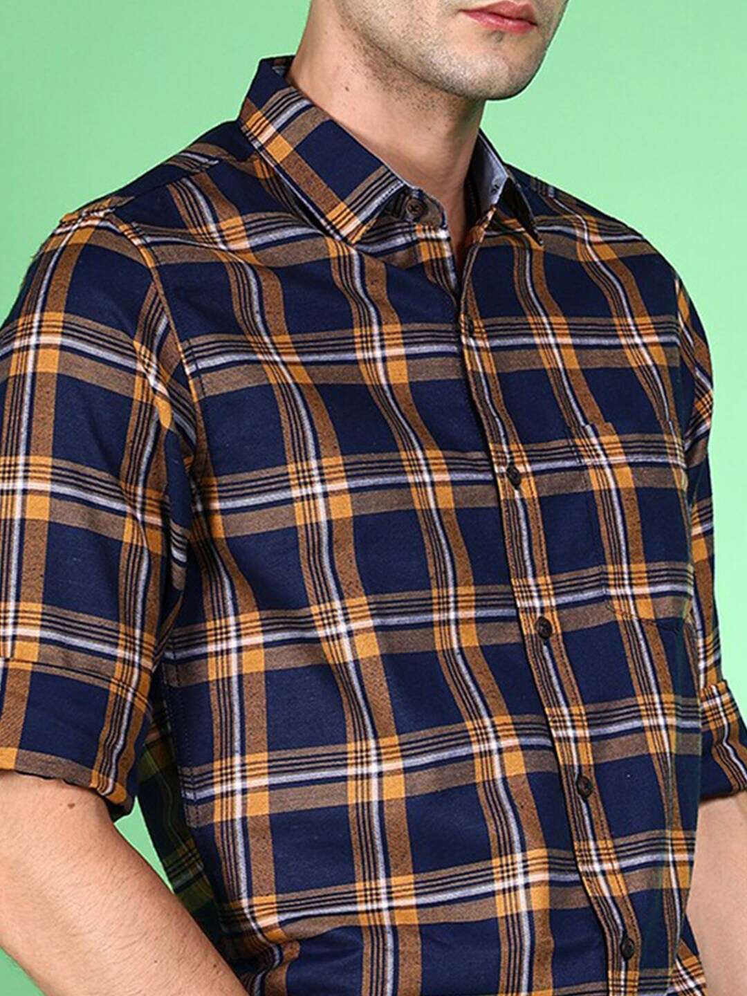 Shop Men Check Shirt Online.