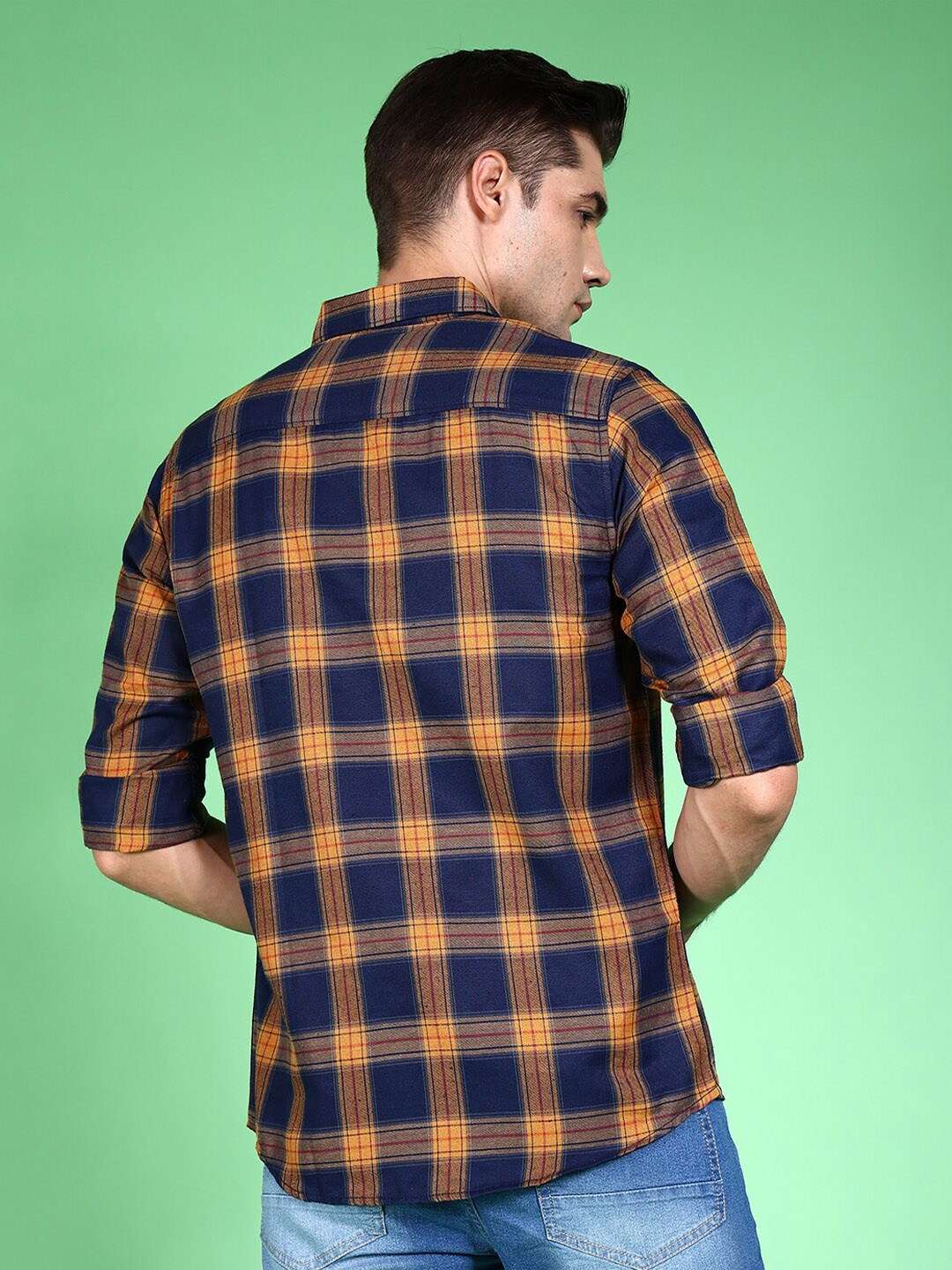 Shop Men Check Shirt Online.