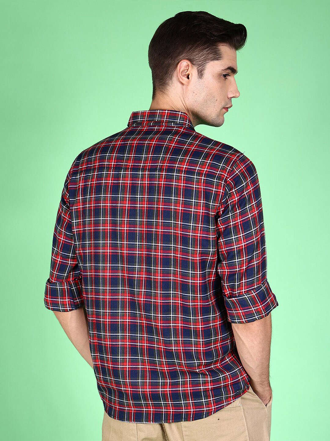 Shop Men Checkered Shirt Online.