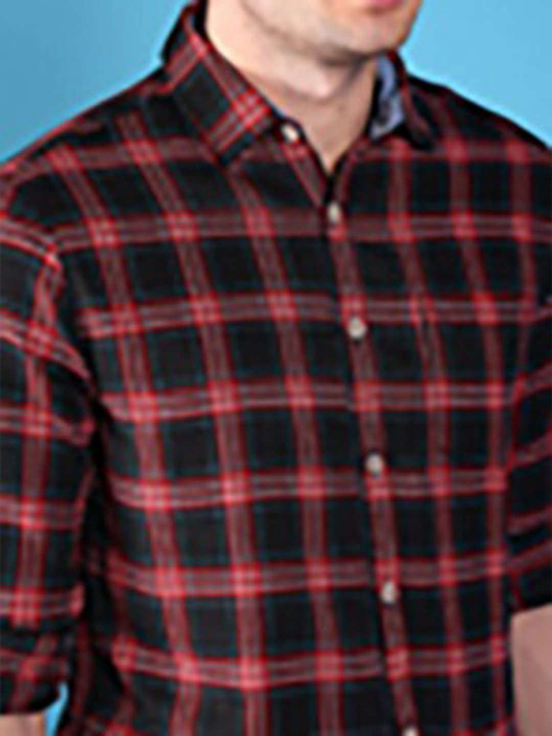 Shop Men Checked Shirt Online.