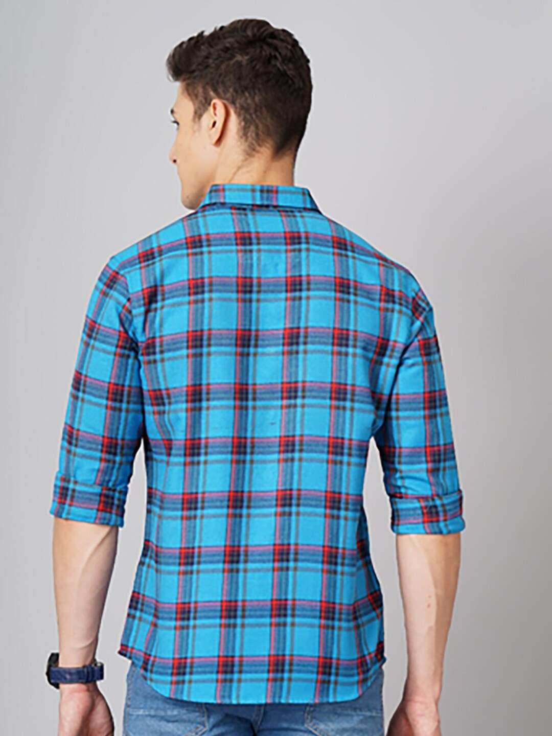 Shop Men Check Shirt Online.