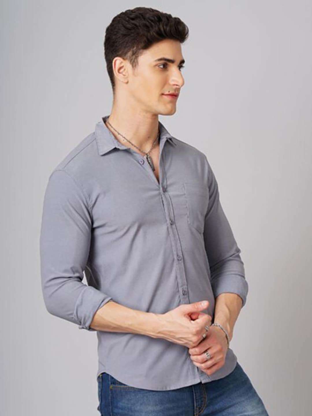 Shop Men Solid Shirt Online.