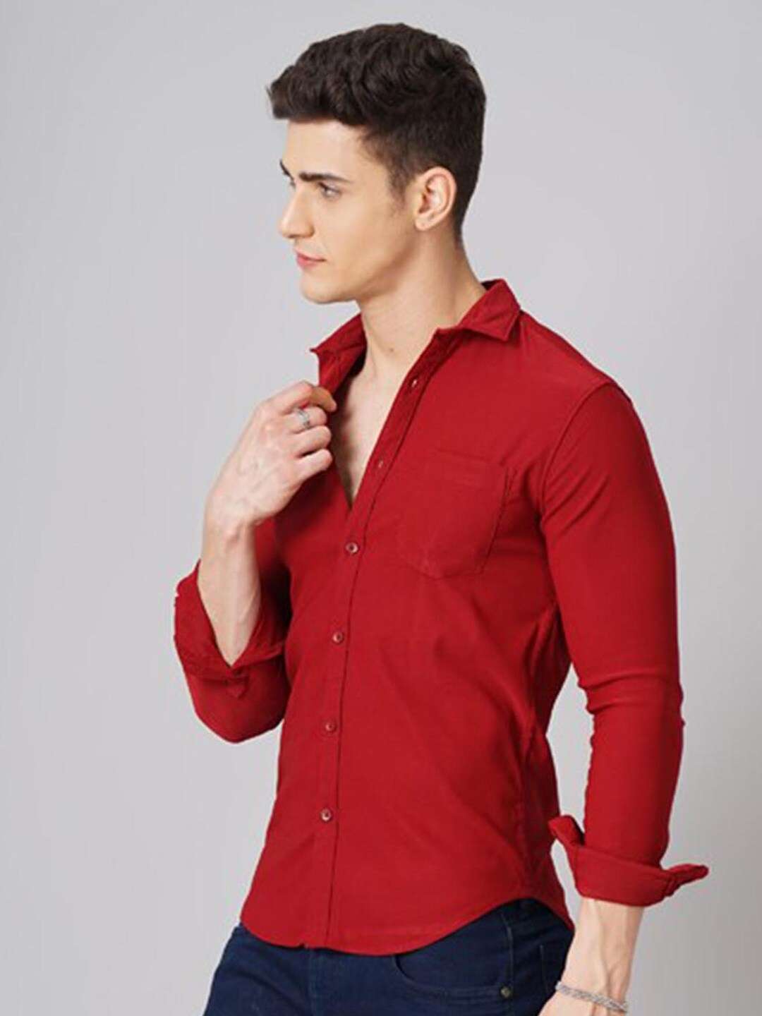 Shop Men Solid Shirt Online.