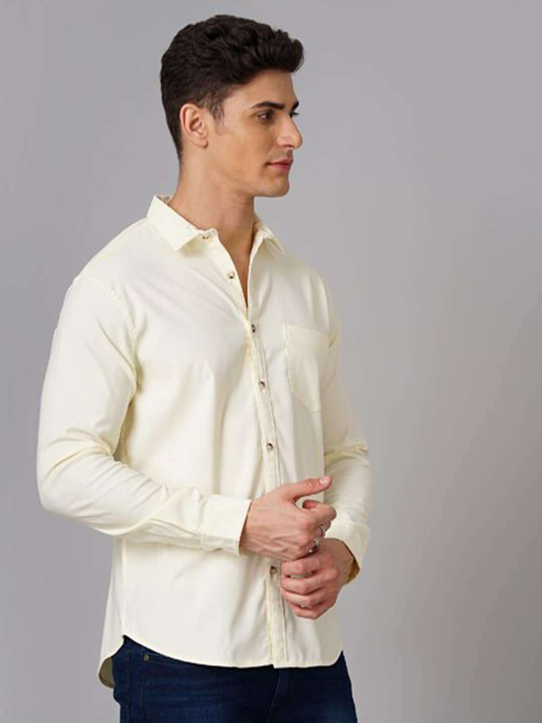 Shop Men Solid Shirt Online.