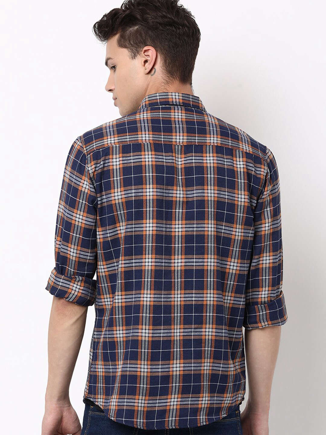 Shop Men Check Shirt Online.