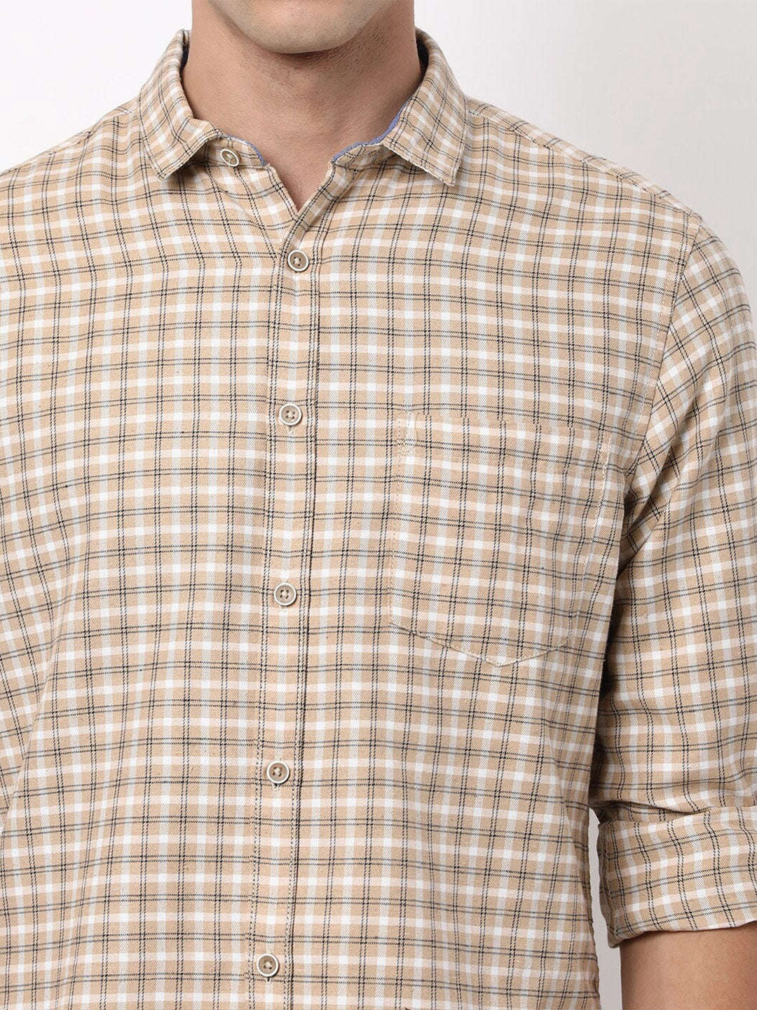 Shop Men Checkered Shirt Online.