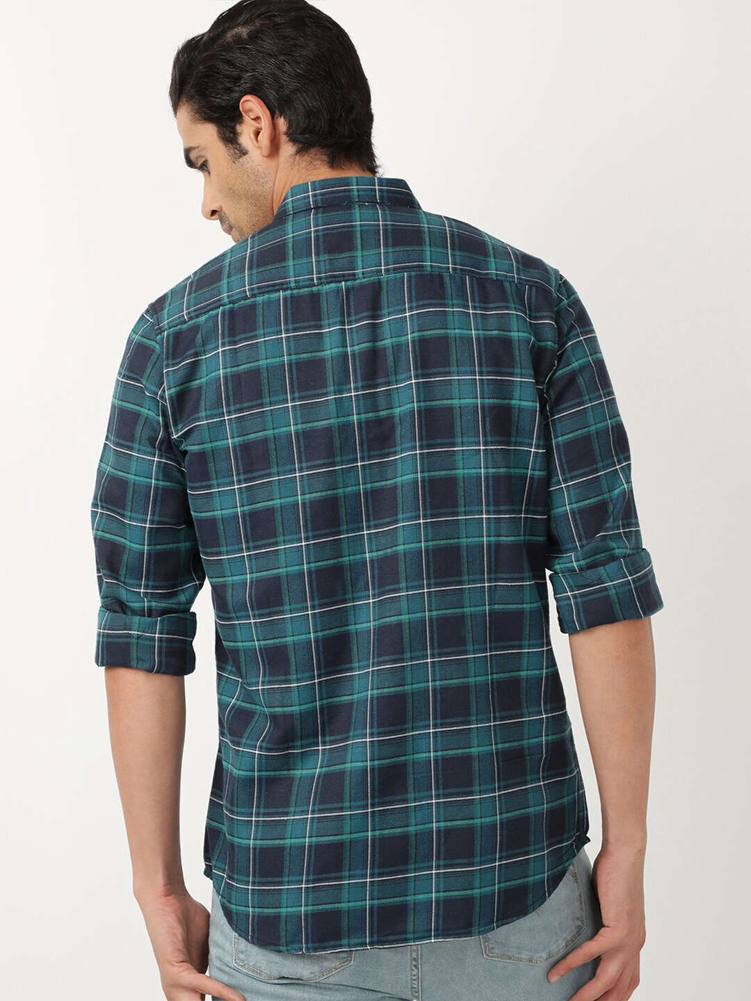 Shop Men Checkered Shirt Online.