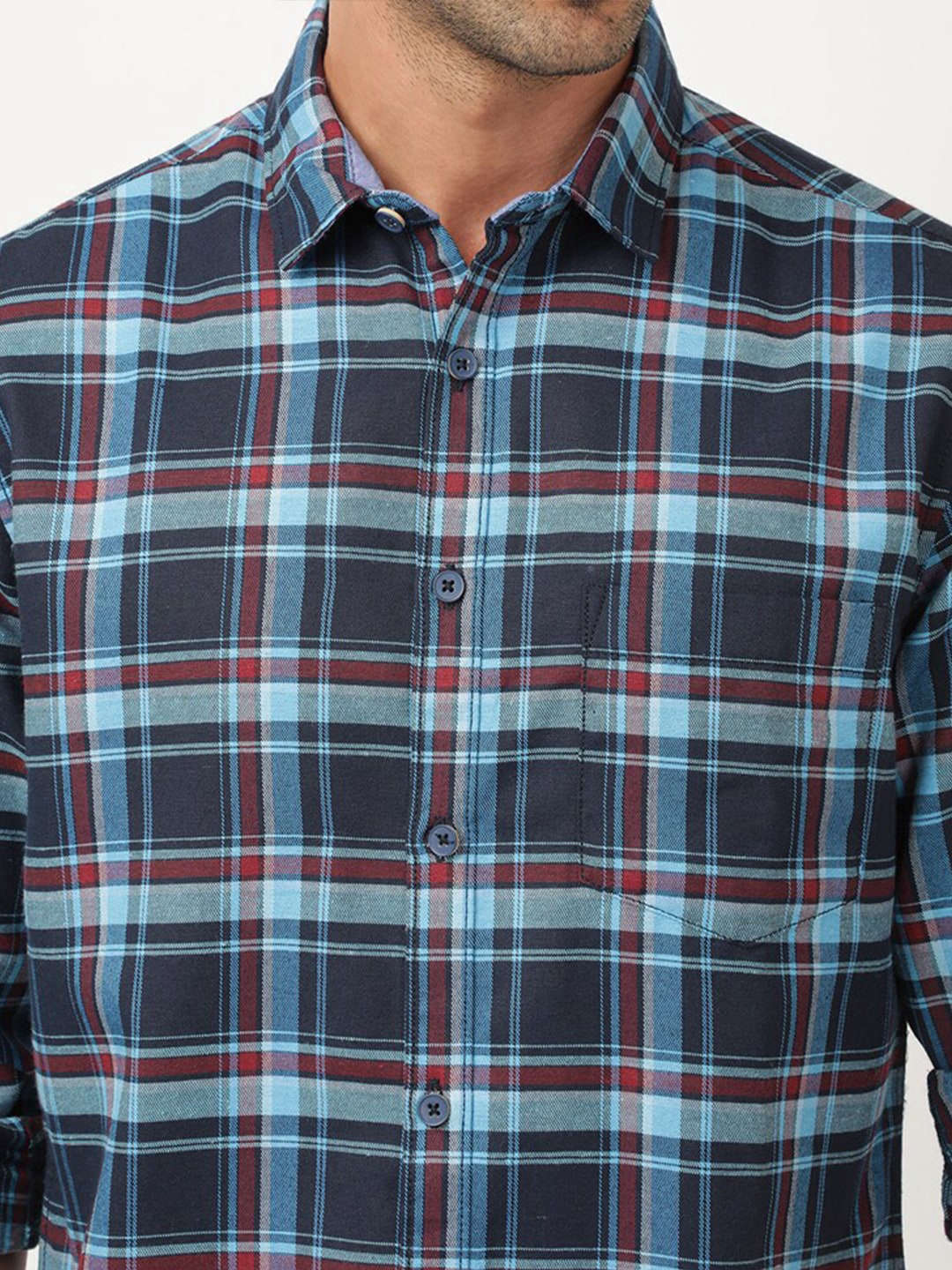 Shop Men Checkered Shirt Online.