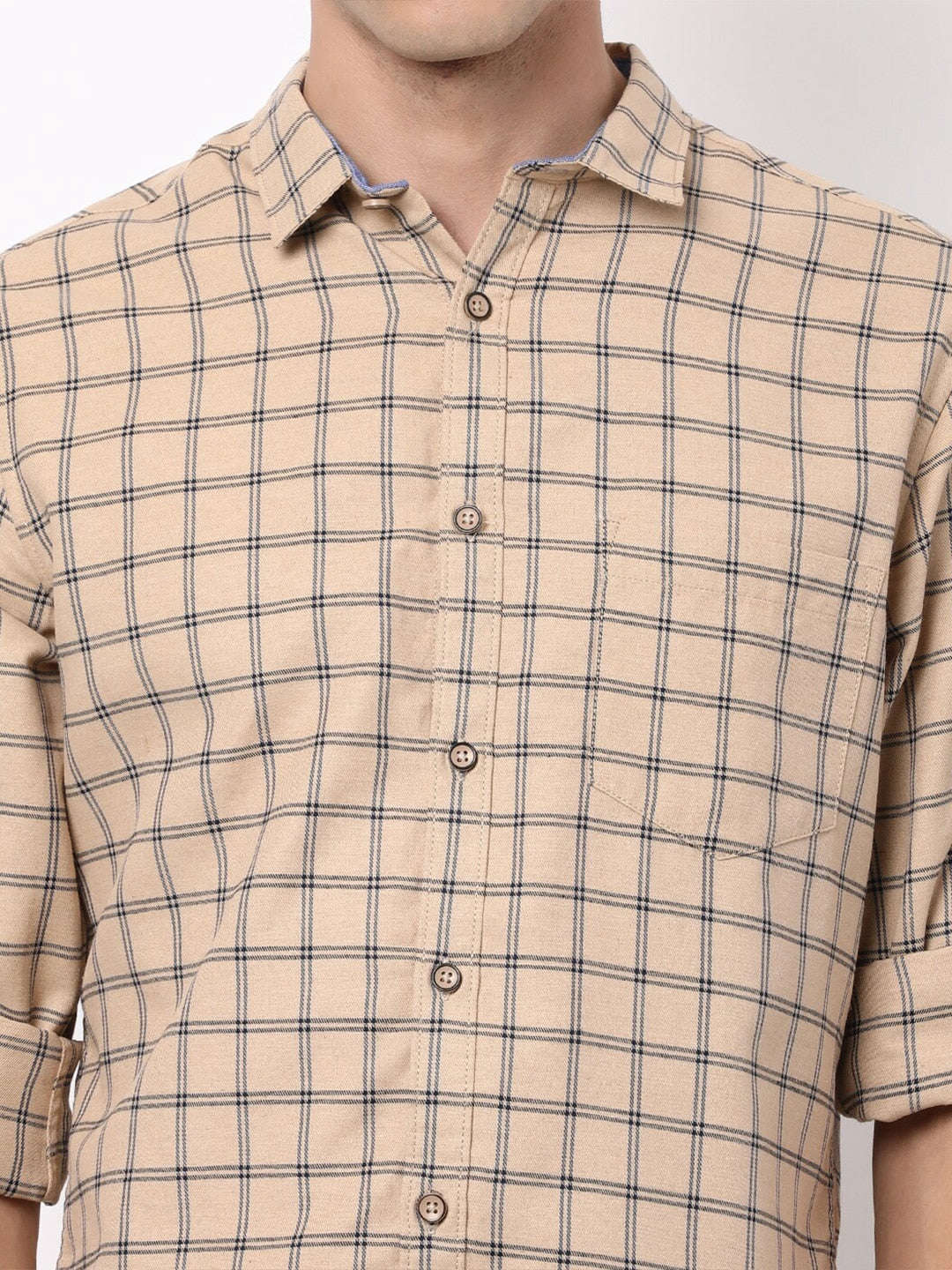 Shop Men Checkered Shirt Online.