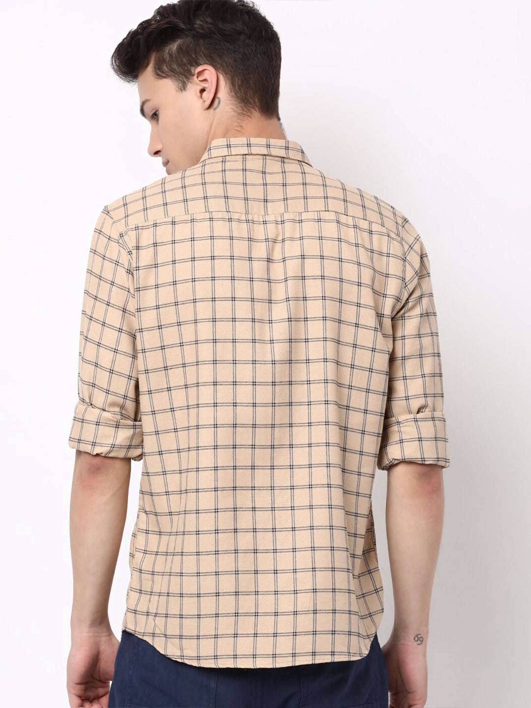 Shop Men Checkered Shirt Online.