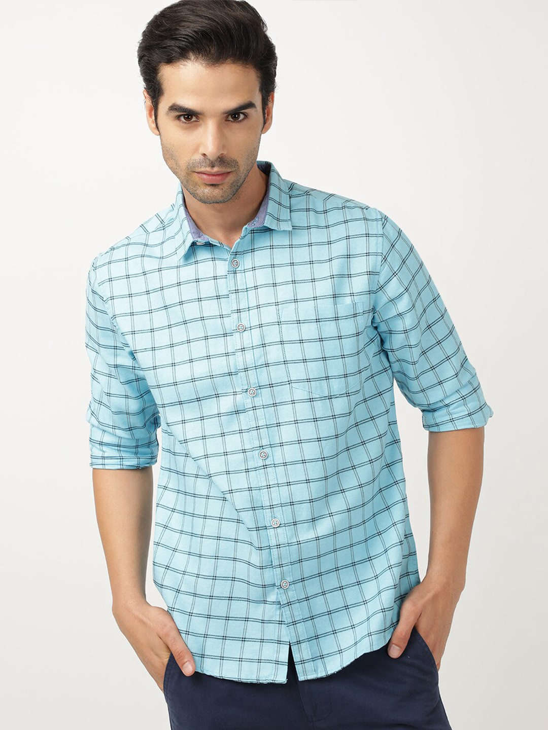 Shop Men Checkered Shirt Online.