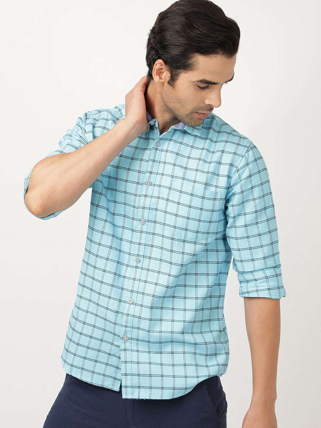 Shop Men Checkered Shirt Online.