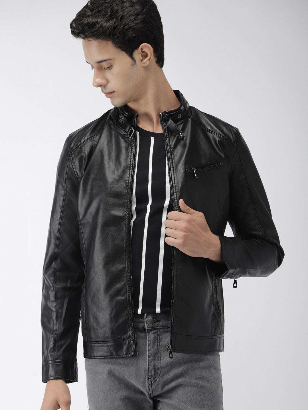 Shop Men Biker Jacket Online.