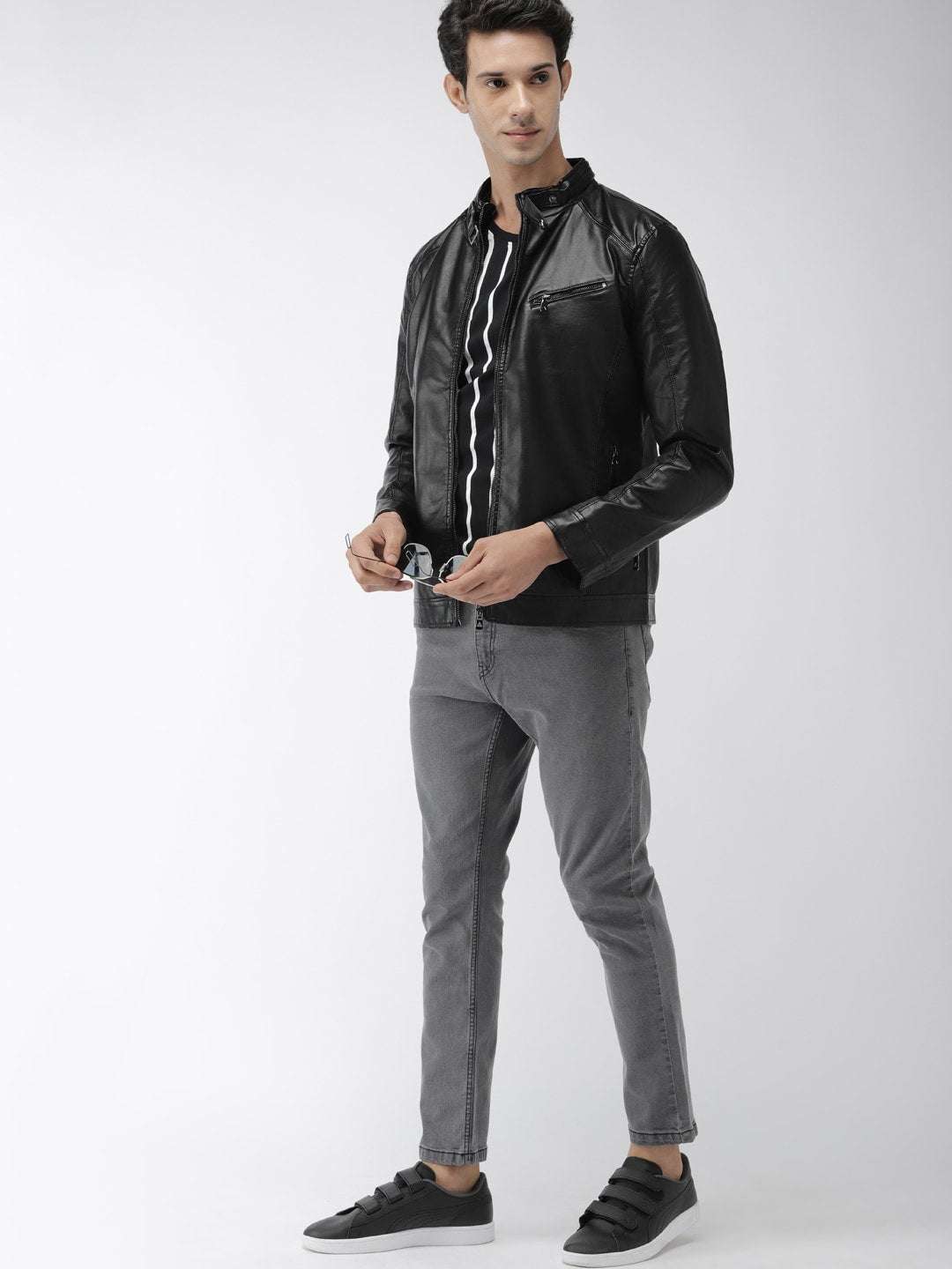 Shop Men Biker Jacket Online.