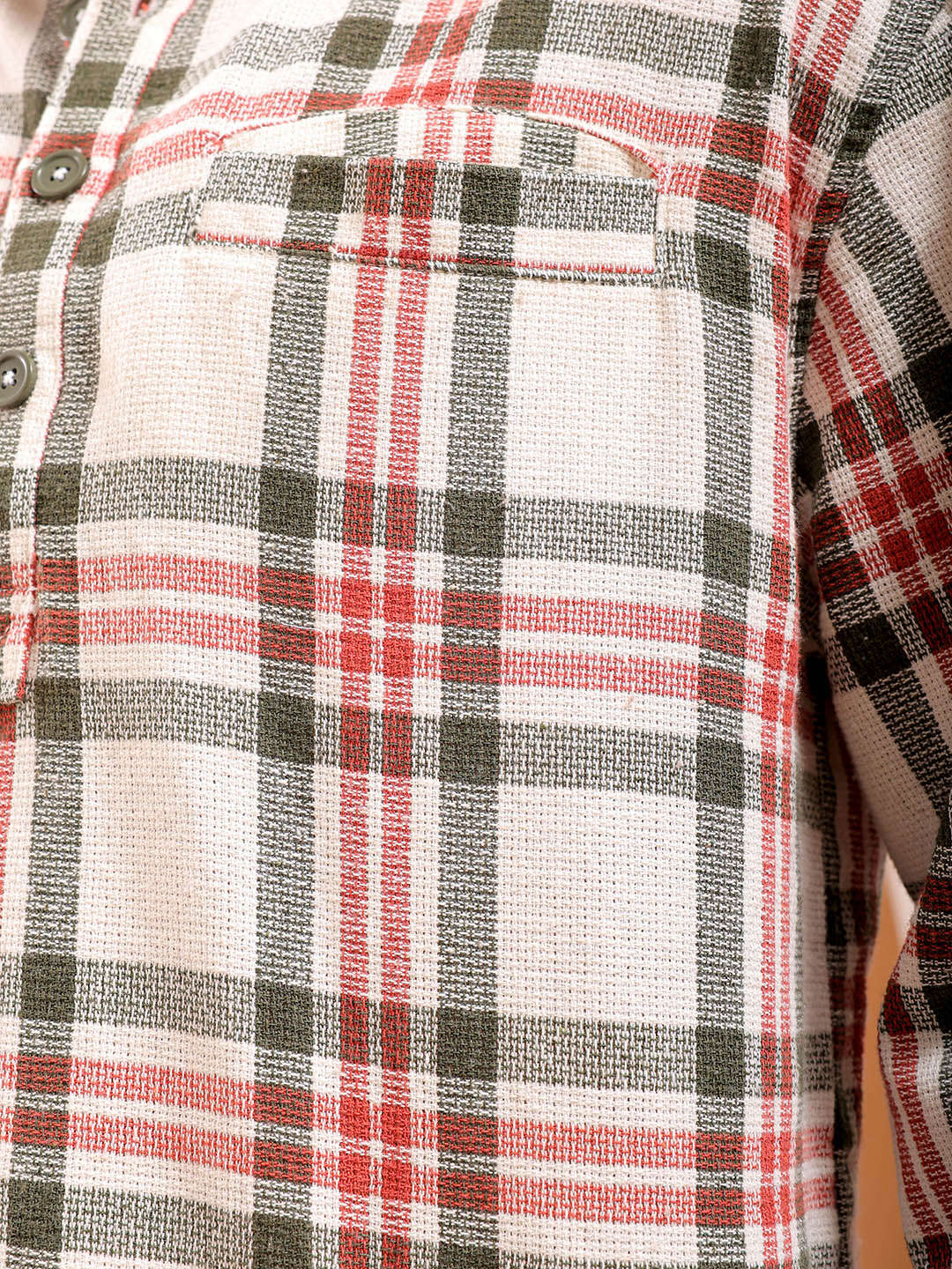 Shop Men's Checked Regular Fit Shirt Online.