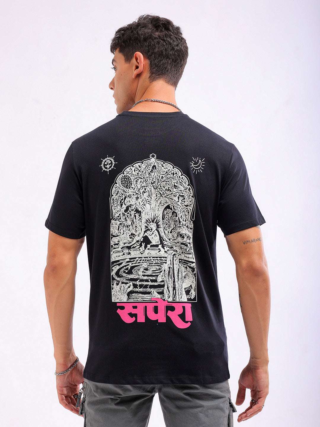 Shop Men Placement Printed T-Shirt Online.