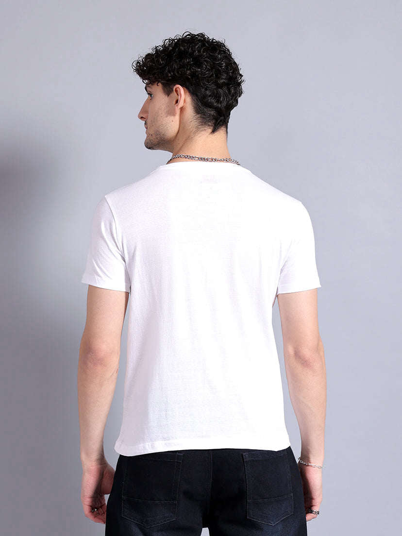 Shop Men Placement Printed T-Shirt Online.