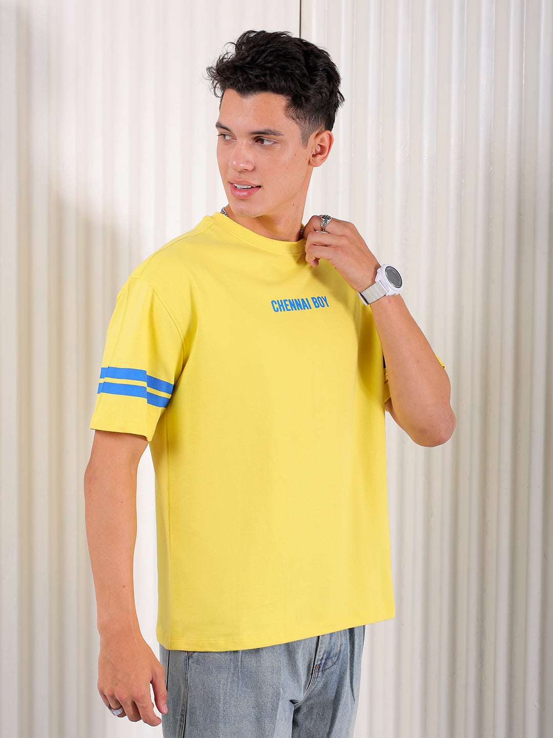 Shop Men Placement Printed T-Shirt Online.