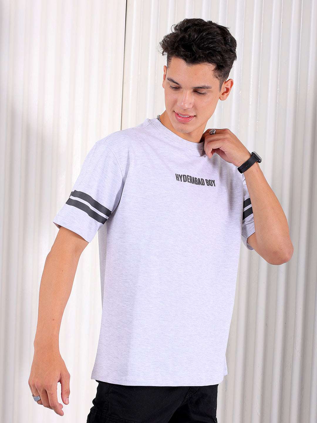 Shop Men Placement Printed T-Shirt Online.