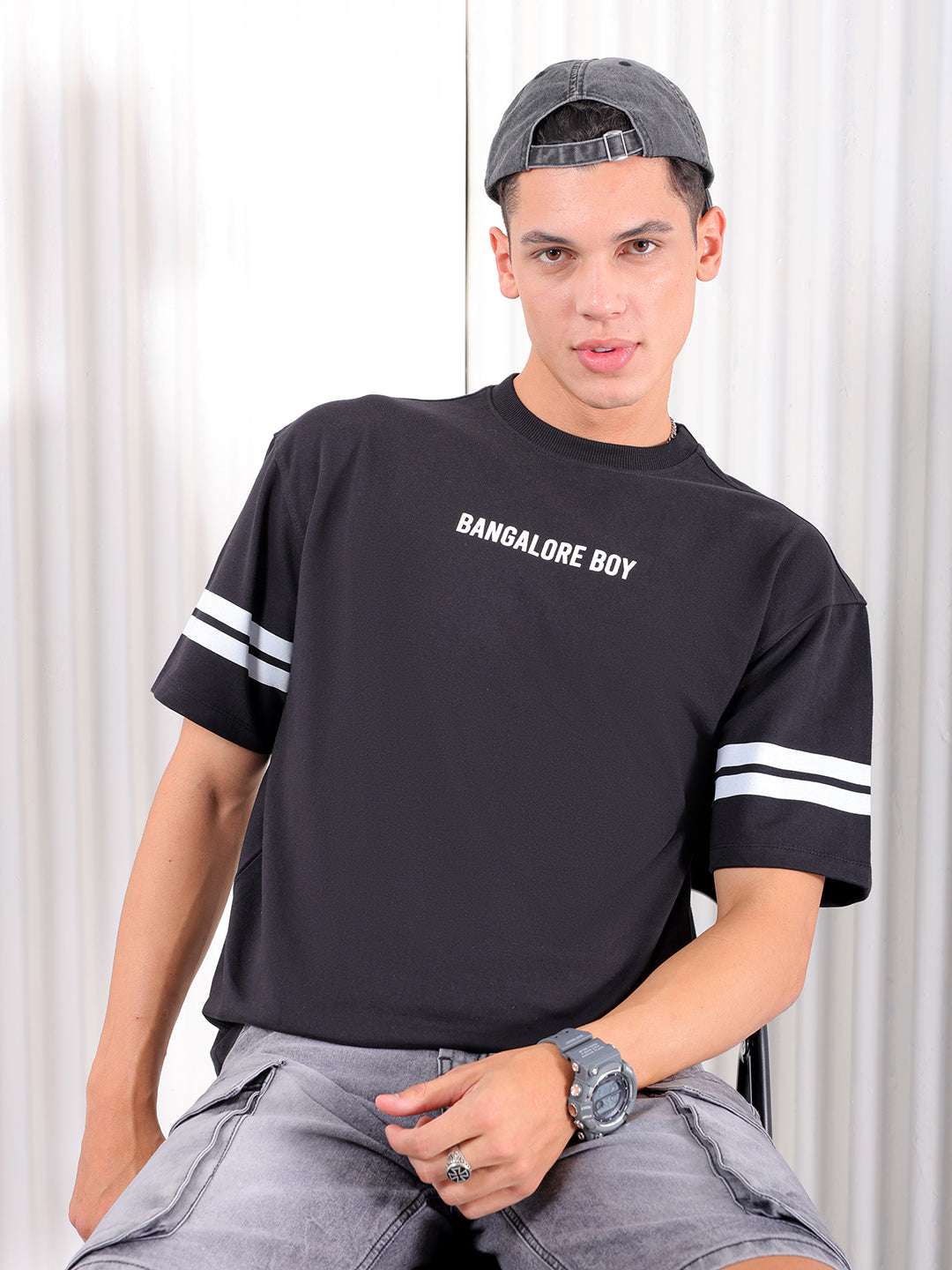 Shop Men Placement Printed T-Shirt Online.