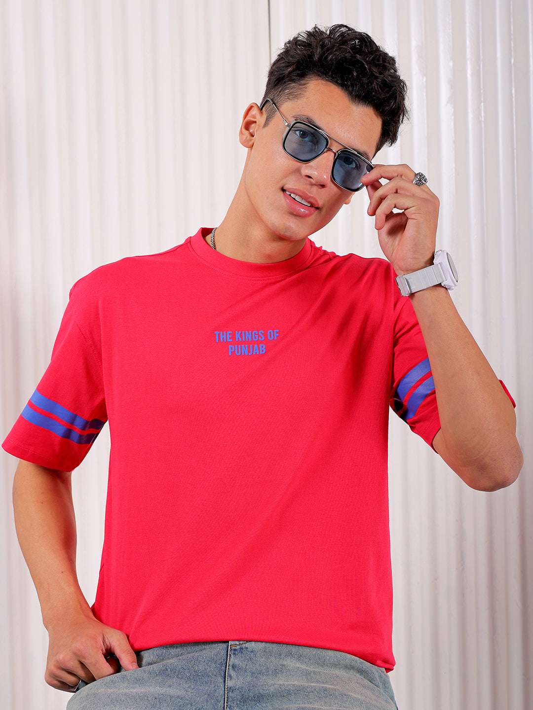 Shop Men Placement Printed T-Shirt Online.