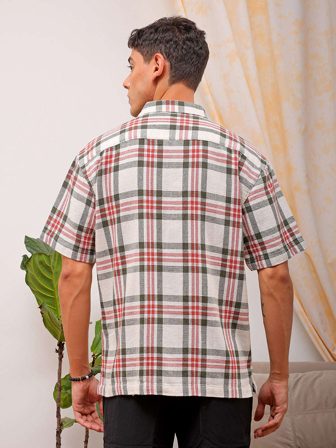 Shop Men Checked Shirt Online.