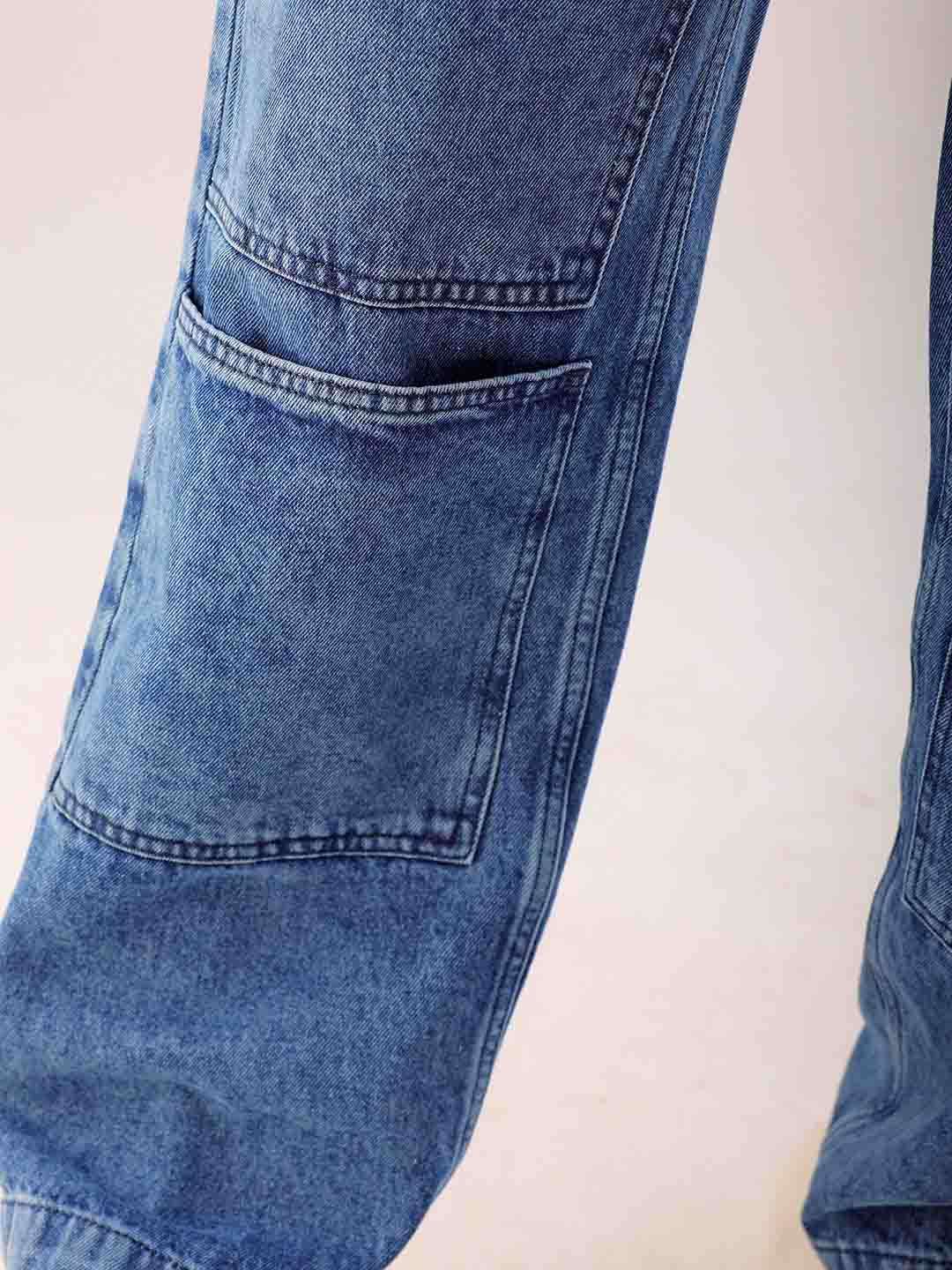 Shop Men Blue G365 Relaxed Fit Carpenter Jeans Online.