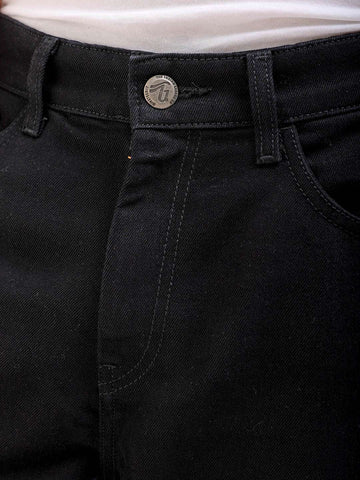 Shop Men Colourblock Relaxed Fit Zip-Off Convertible Jeans Online.