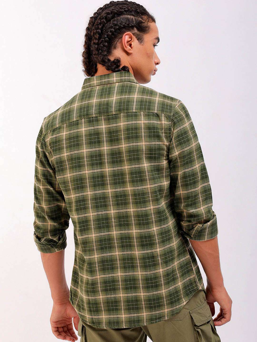 Shop Men Checked Shirt Online.