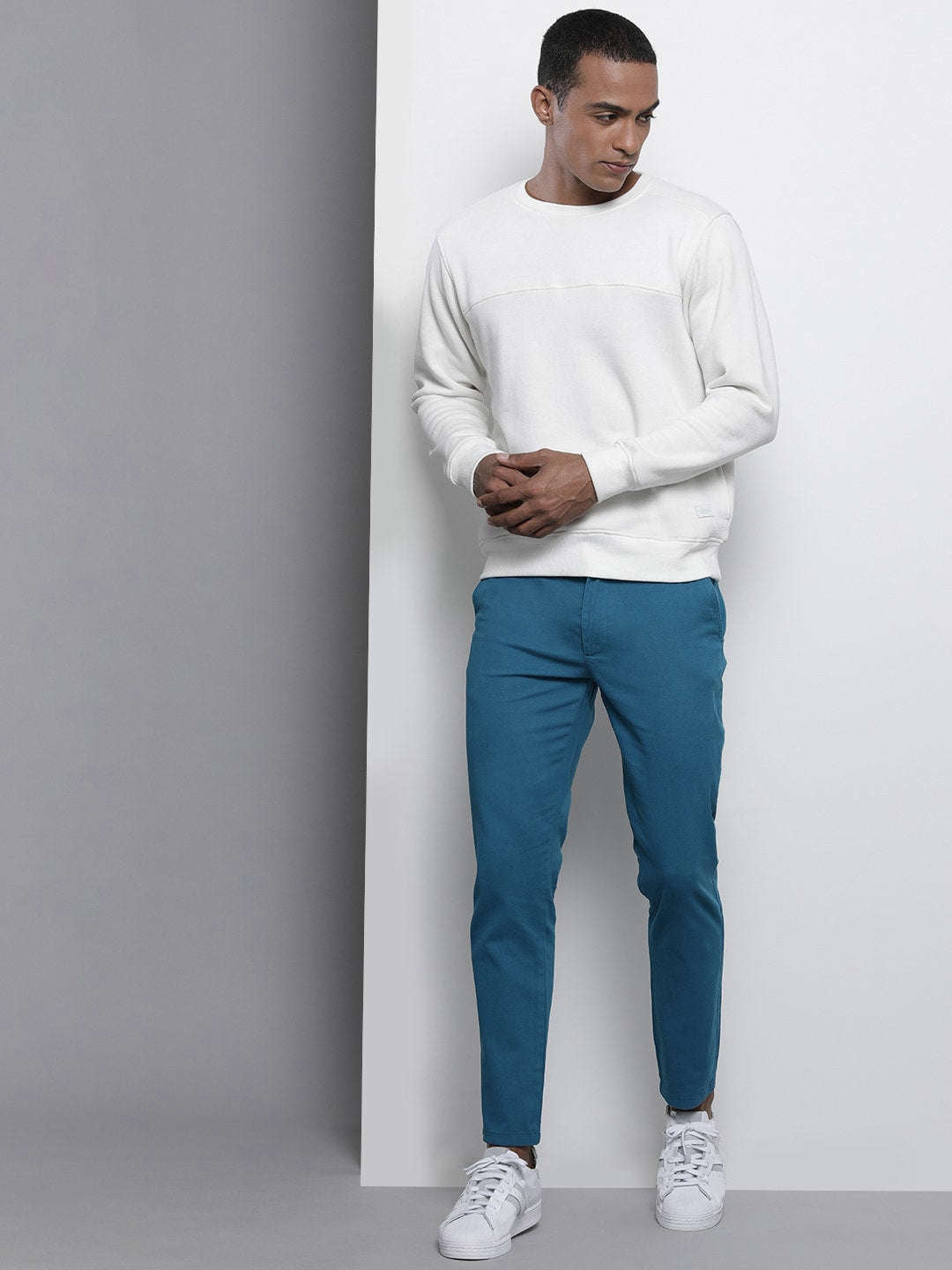 Shop Men Solid Chino Online.