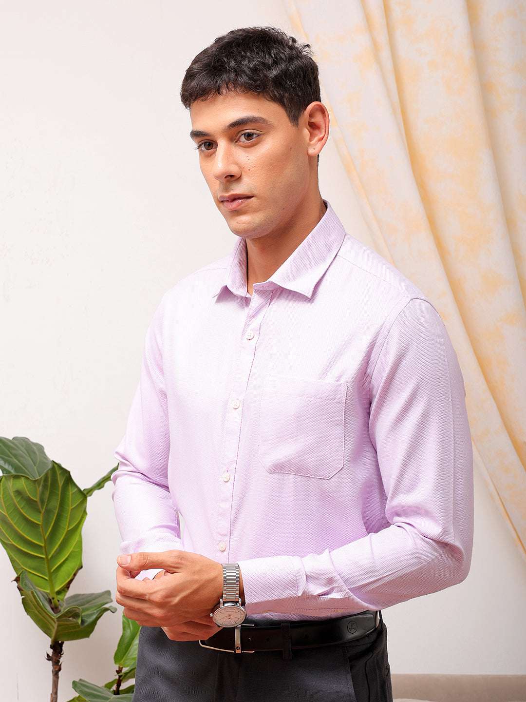 Shop Men Solid Formal Shirt Online.