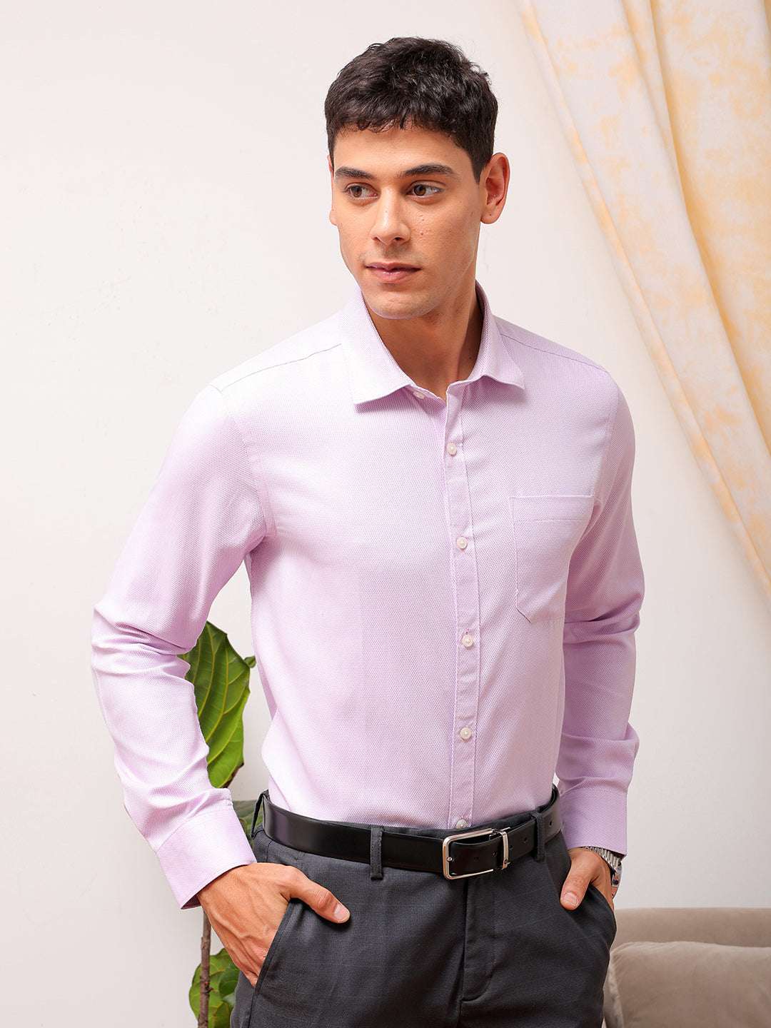 Shop Men Solid Formal Shirt Online.