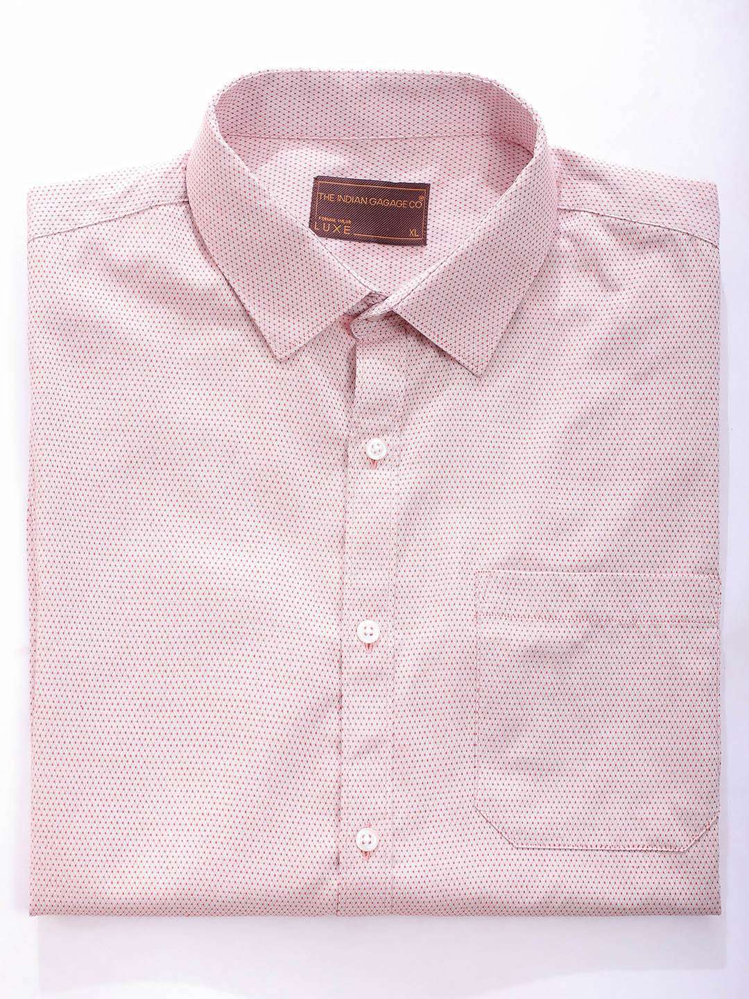 Shop Men's Printed Slim Fit Shirt Online.