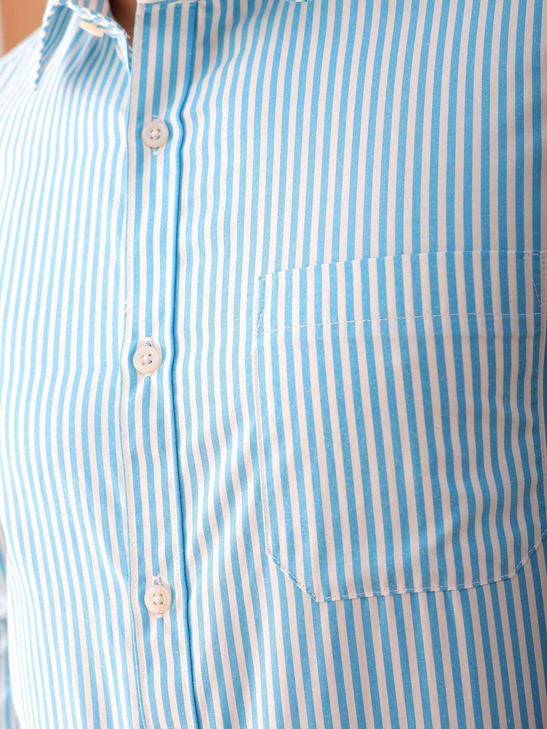 Shop Men's Striped Slim Fit Shirt Online.