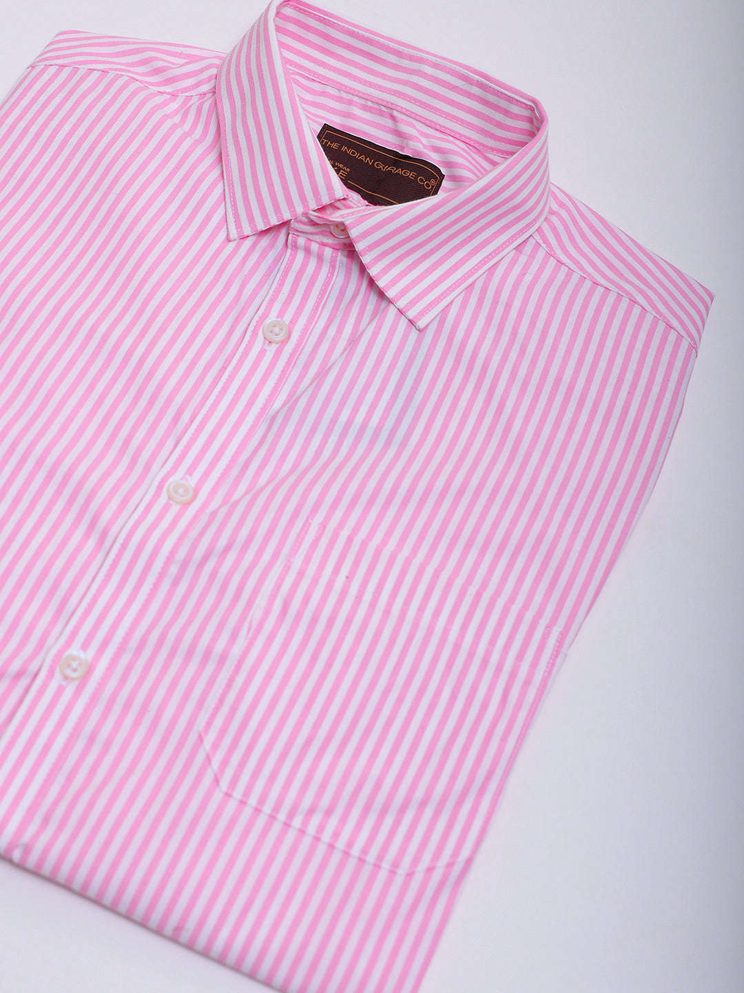 Shop Men's Striped Slim Fit Shirt Online.